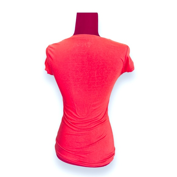 Coral Pink SPLASH T-shirt - Picture 2 of 3